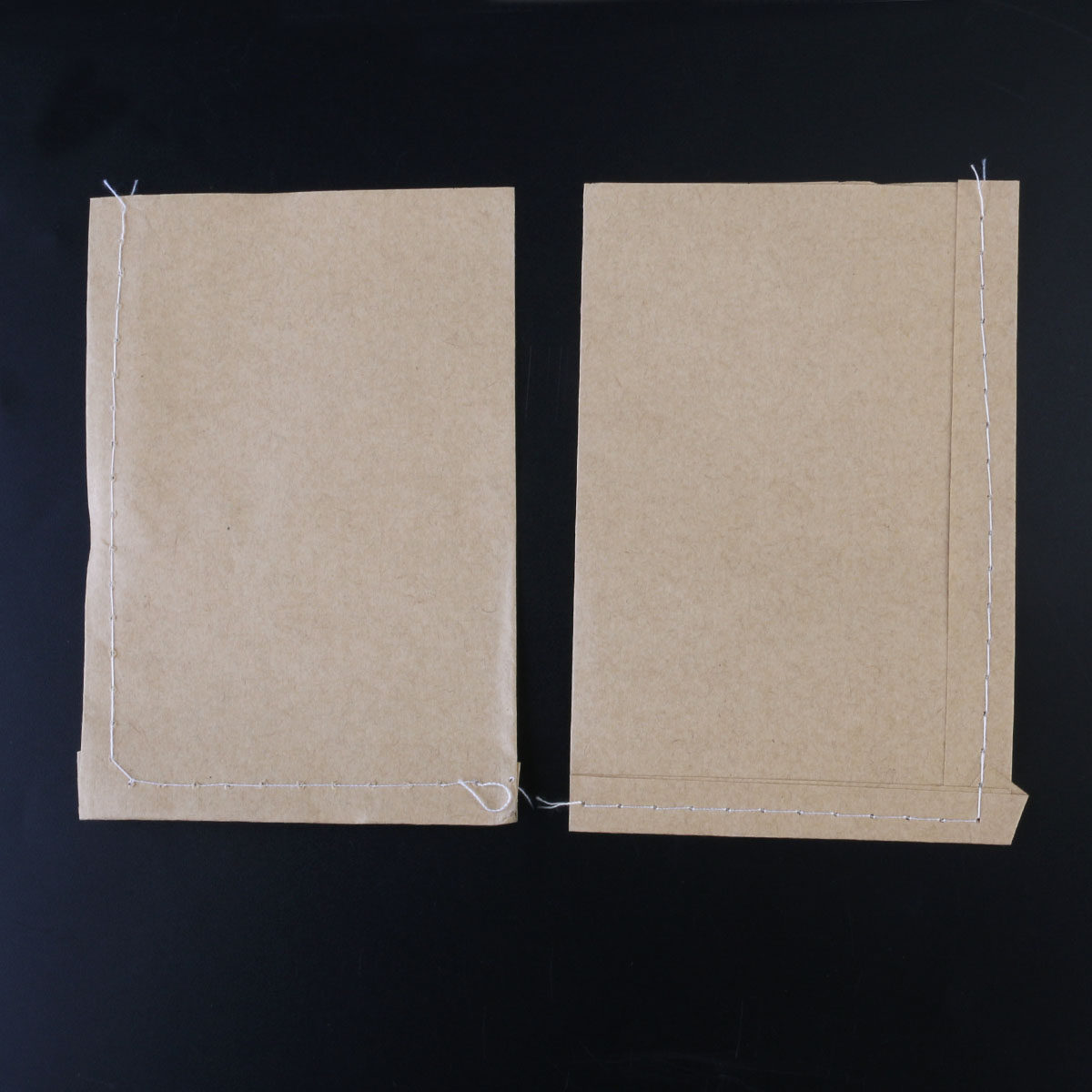 Food Storage Bag - 100枚入り、クラフト紙製の縫製袋。トウモロコシ、小麦、米、種子、タバコ、ヒマワリ、野菜の保管、隔離、受粉用。